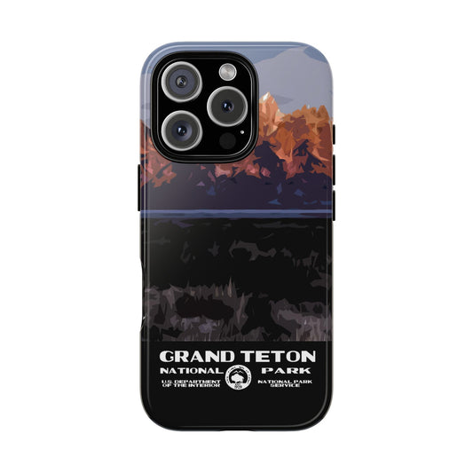 Grand Teton National Park Phone Case - WPA Style