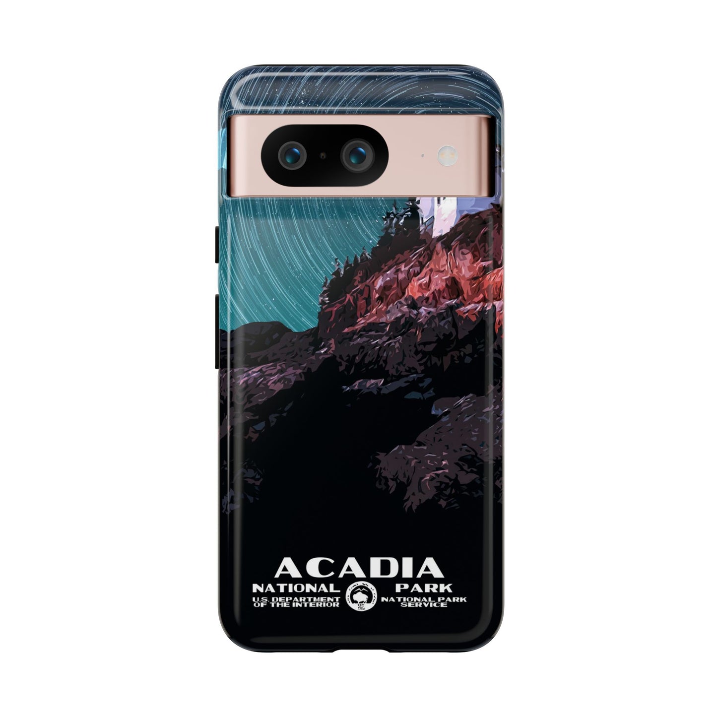 Acadia National Park Phone Case - WPA Style