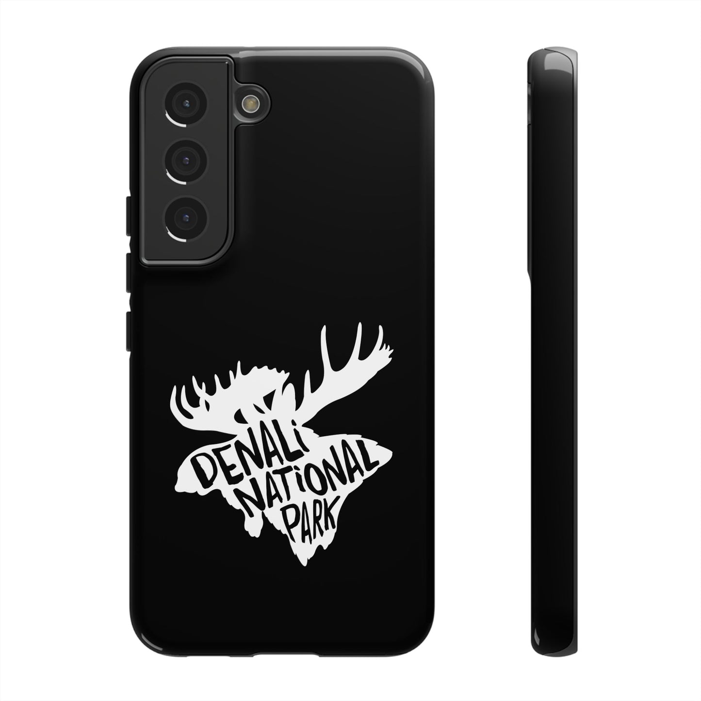 Denali National Park Phone Case - Moose Design