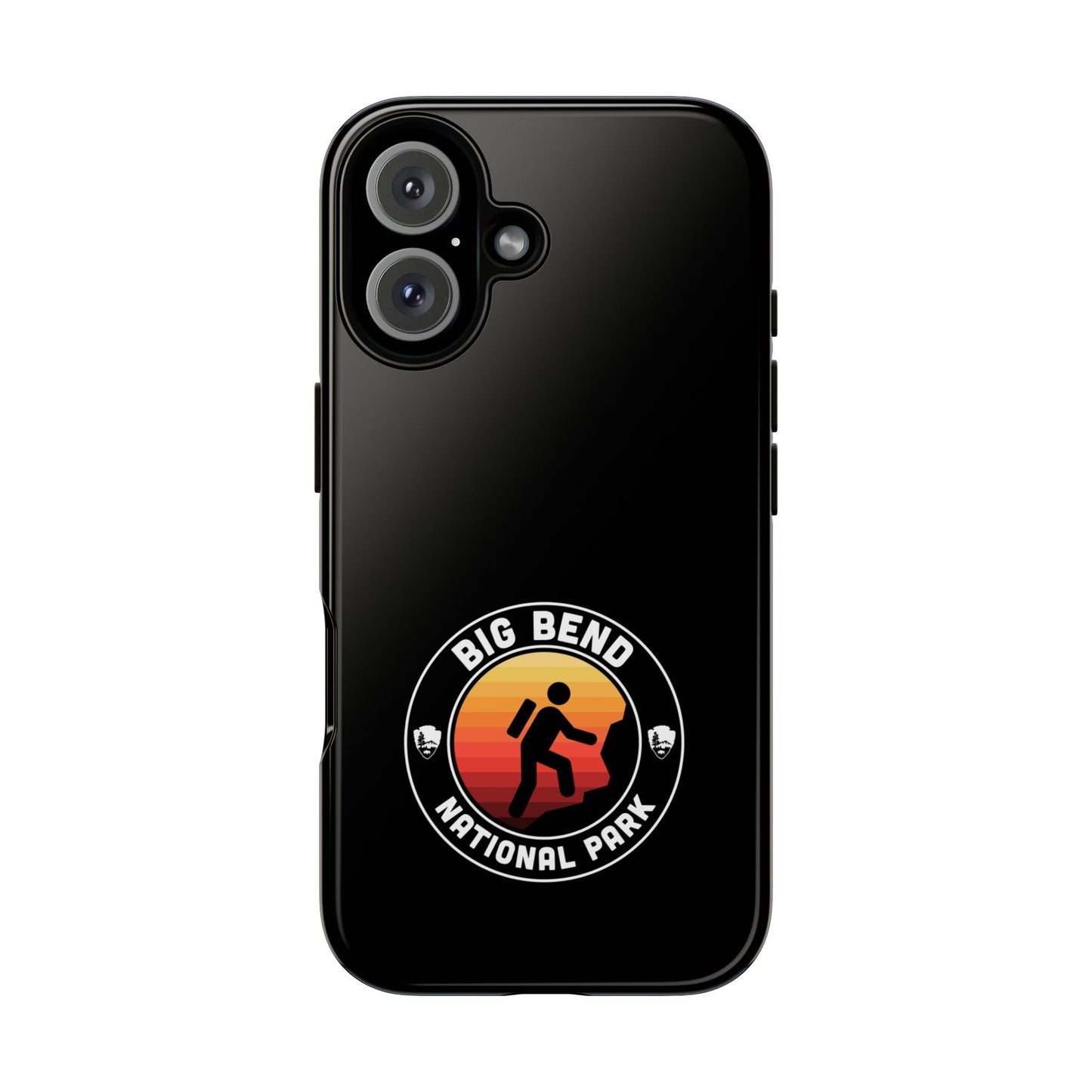 Big Bend National Park Phone Case - Round Emblem Design