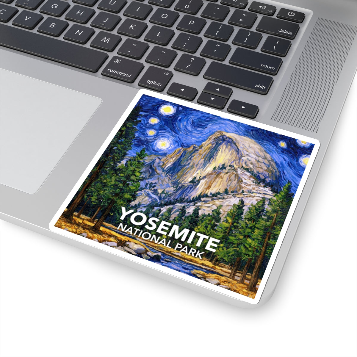 Yosemite National Park Sticker - The Starry Night