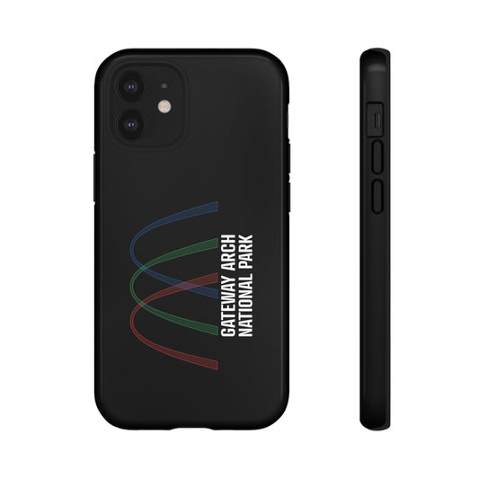 Gateway Arch National Park Phone Case - Histogram Design