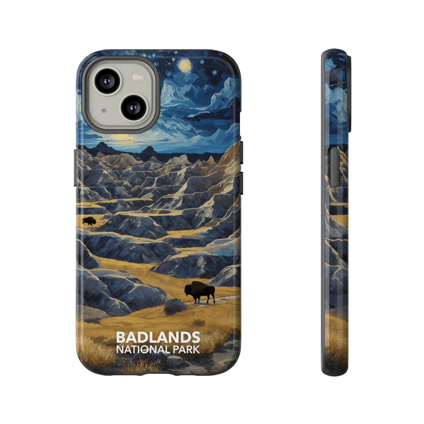 Badlands National Park Phone Case - Starry Night