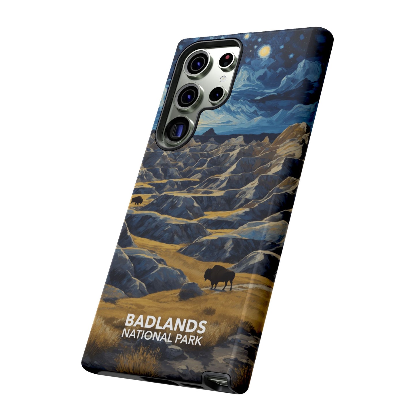 Badlands National Park Phone Case - Starry Night