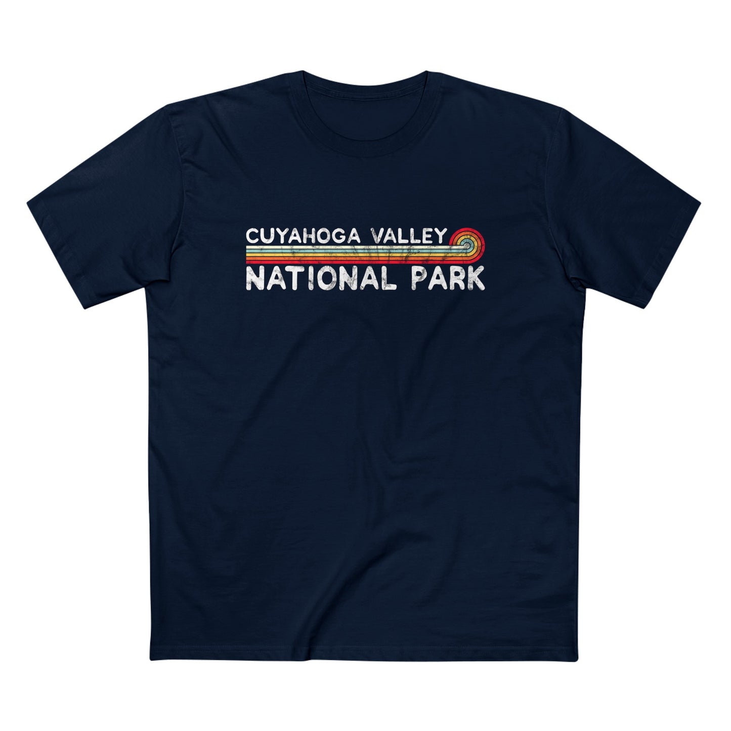 Cuyahoga Valley National Park T-Shirt - Vintage Stretched Sunrise