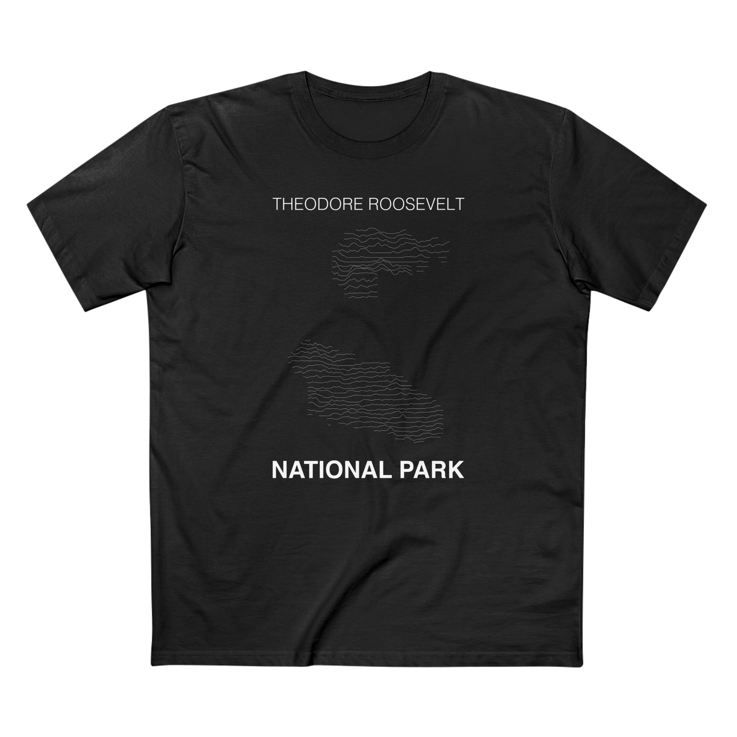 Theodore Roosevelt National Park T-Shirt Lines