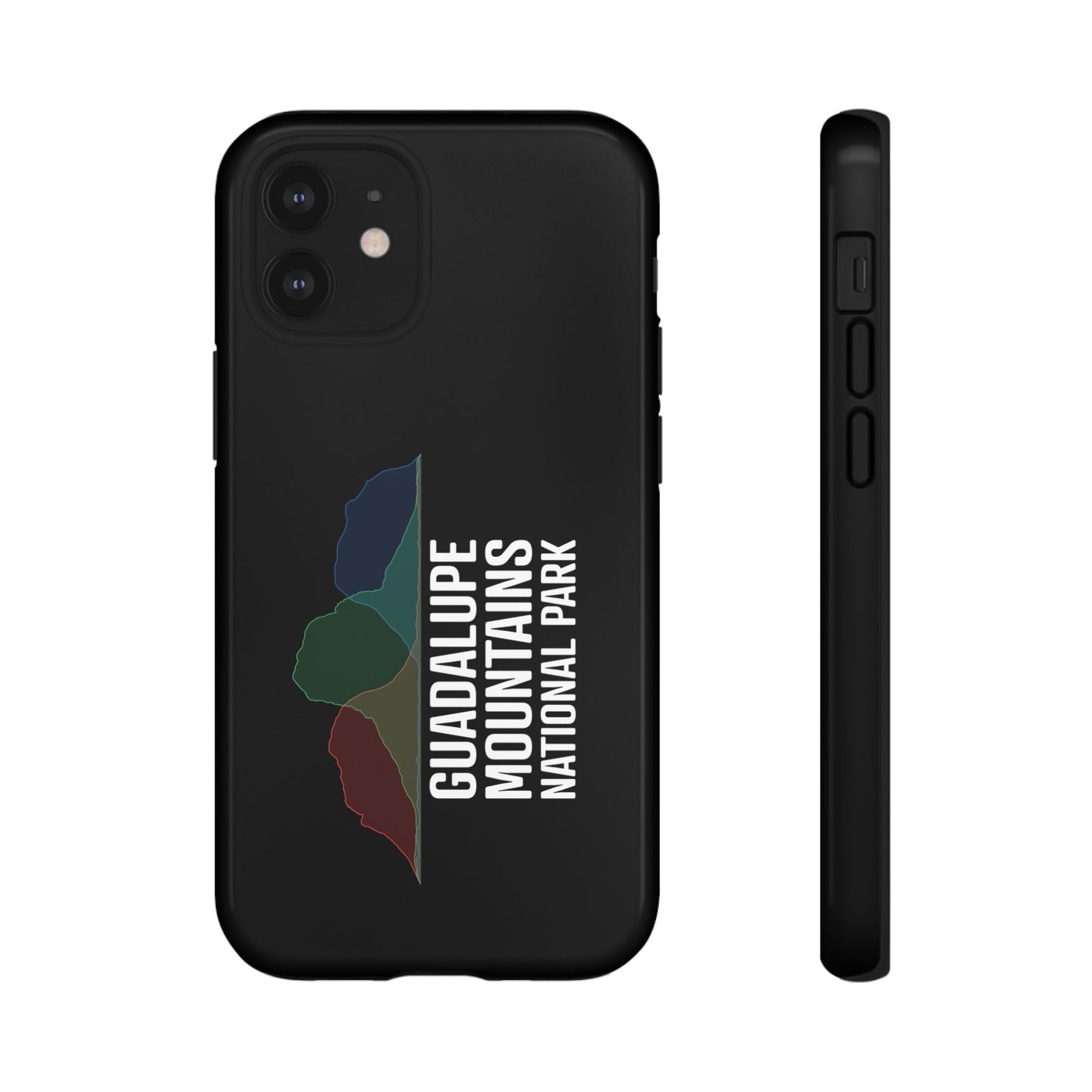 Guadalupe Mountains National Park Phone Case - Histogram Design