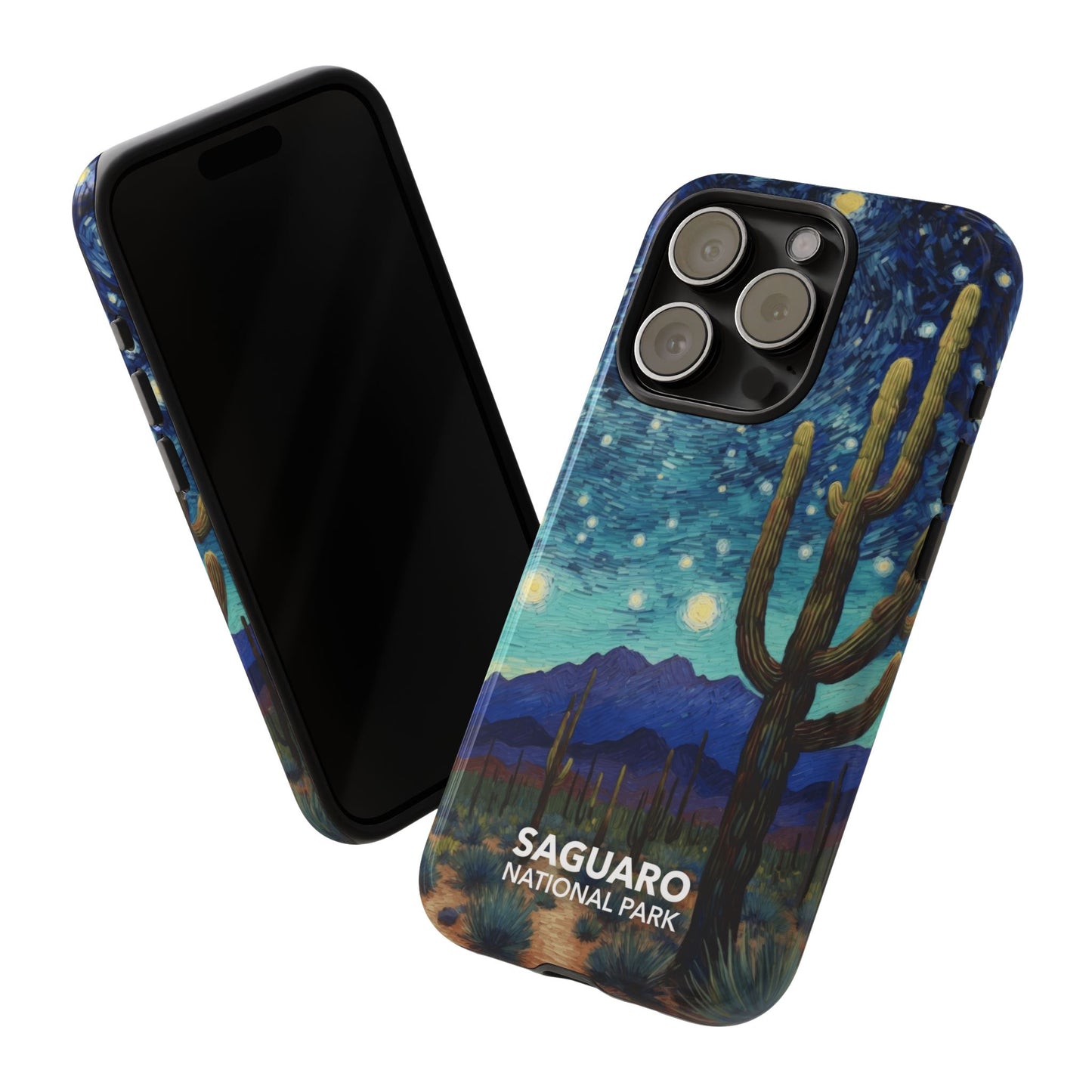 Saguaro National Park Phone Case - Starry Night