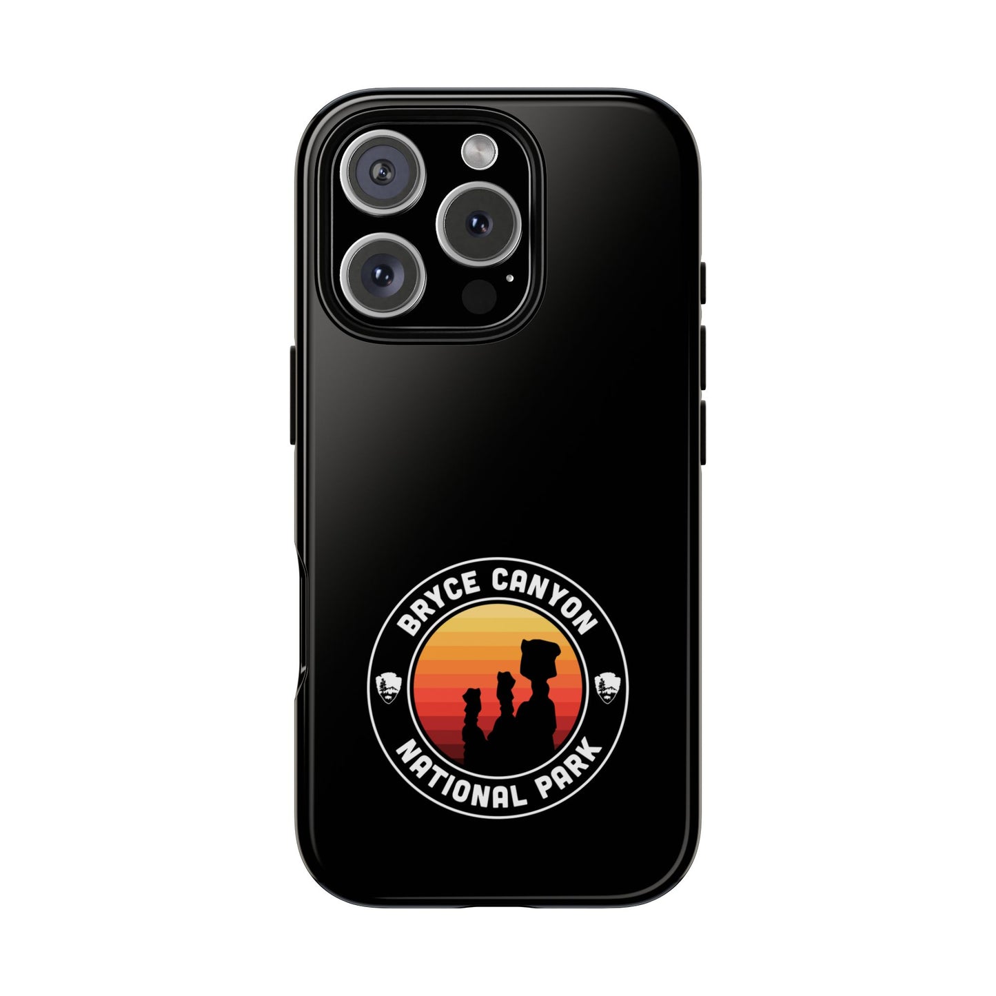 Bryce Canyon National Park Phone Case - Round Emblem Design