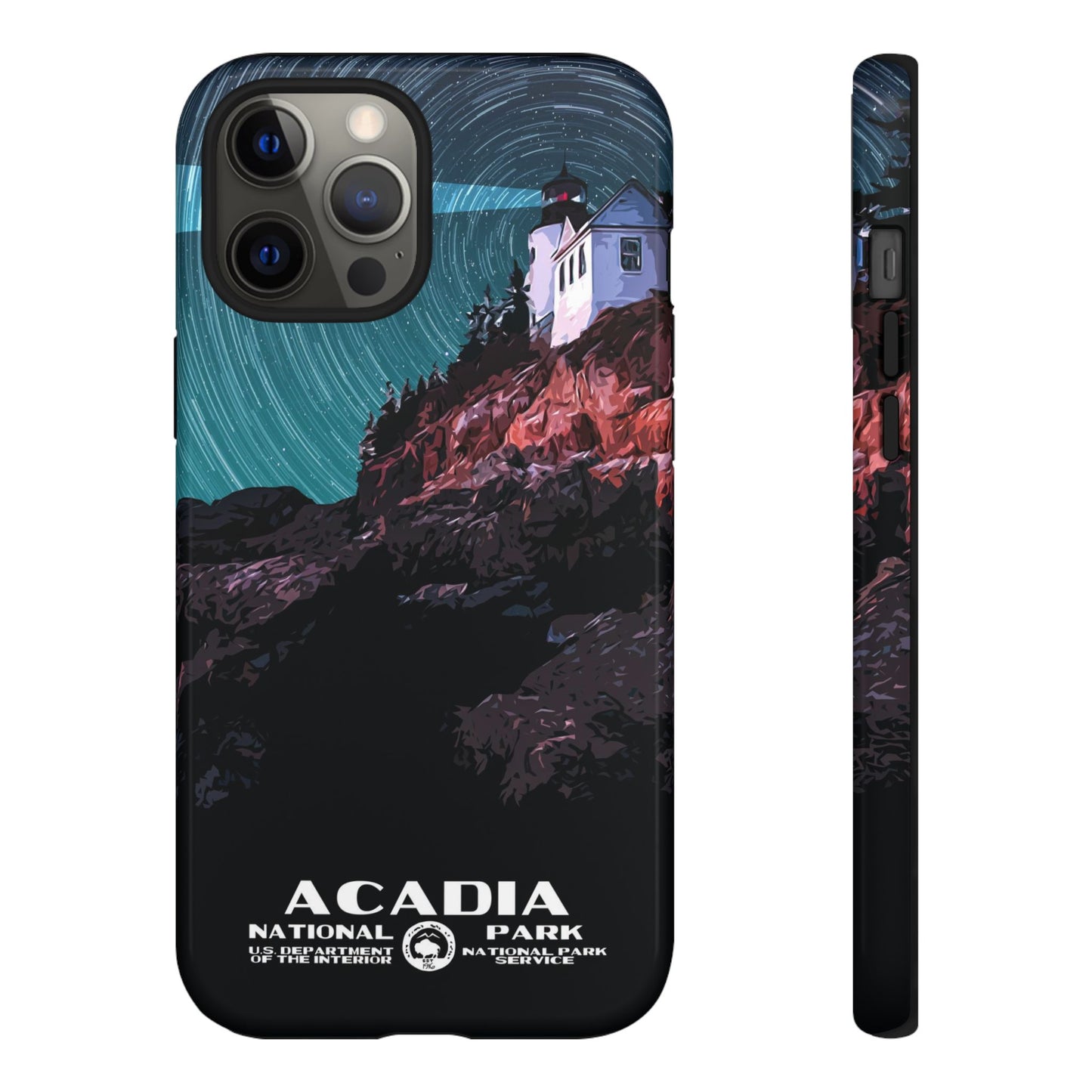 Acadia National Park Phone Case - WPA Style