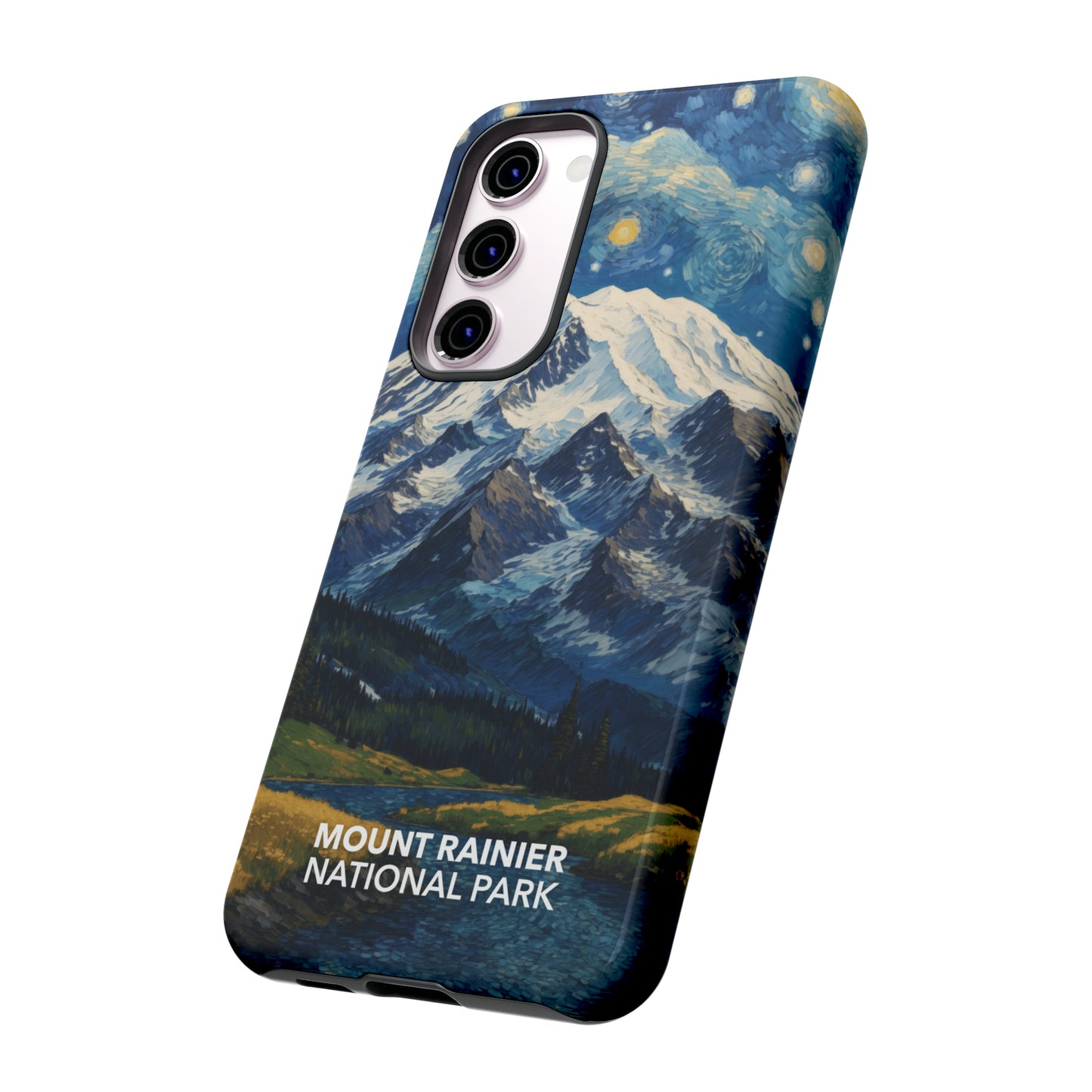 Mount Rainier National Park Phone Case - Starry Night