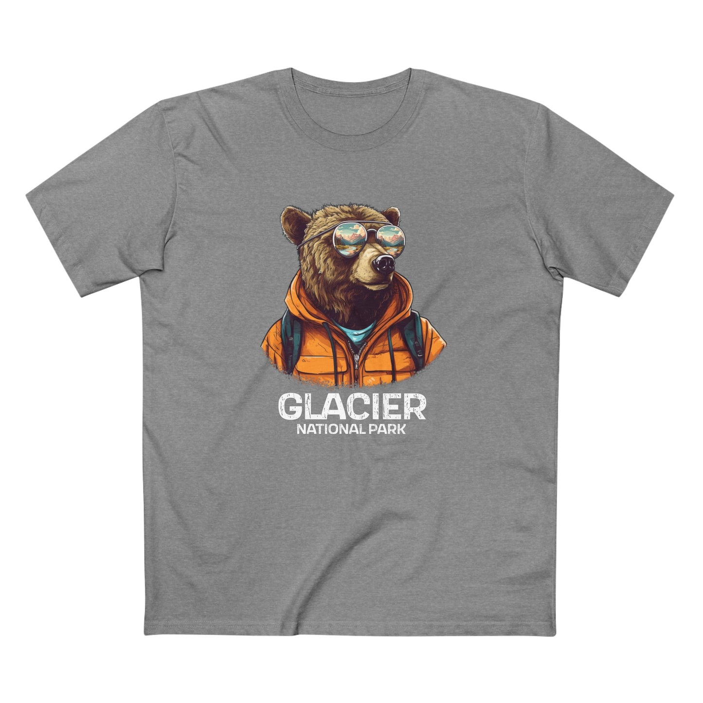 Glacier National Park T-Shirt - Grizzly Bear