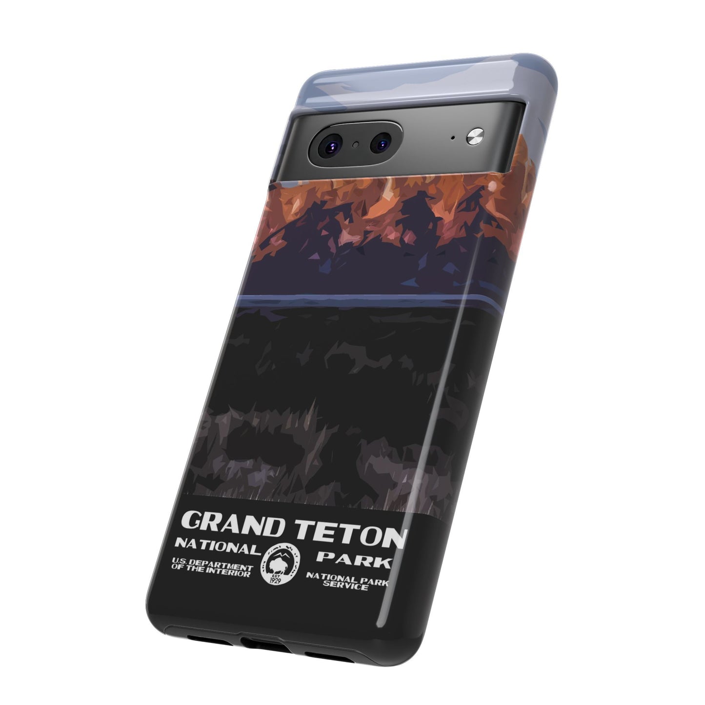 Grand Teton National Park Phone Case - WPA Style