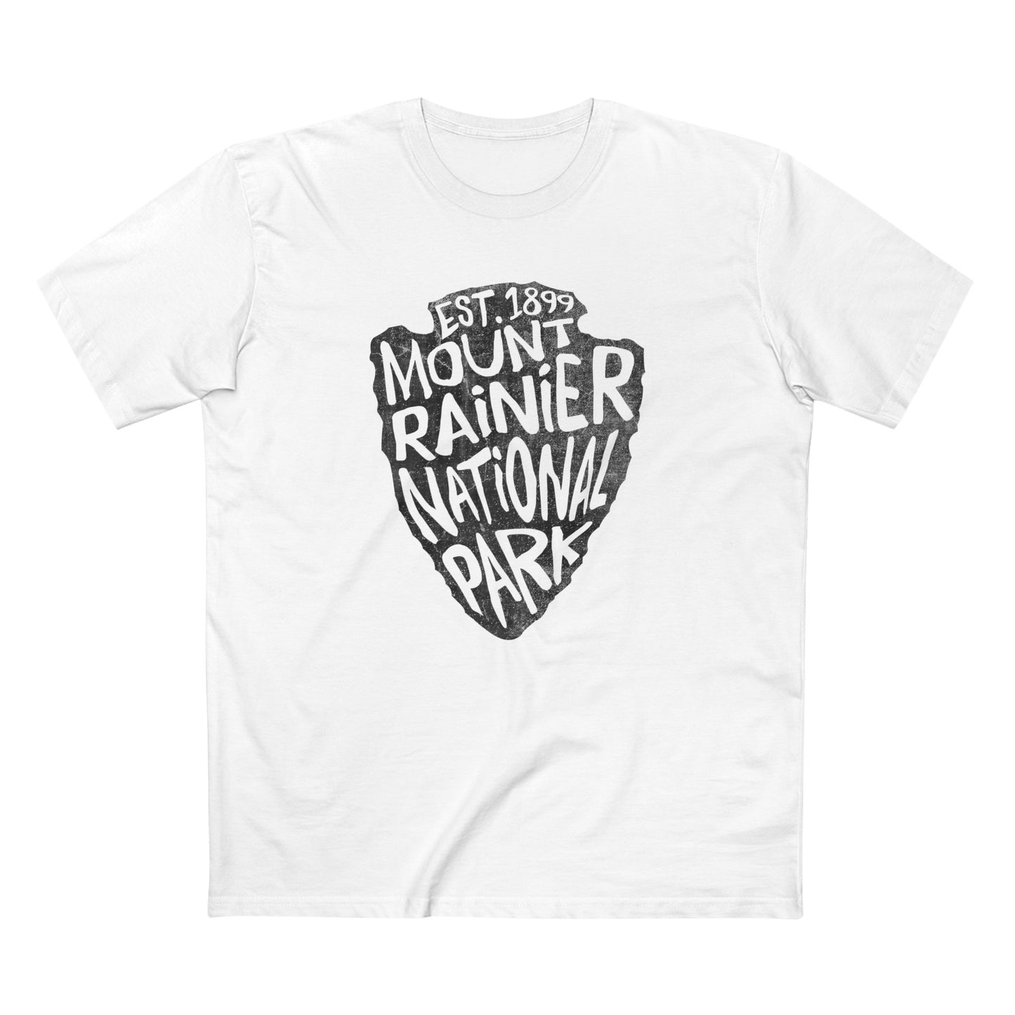 Mount Rainier National Park T-Shirt - Arrowhead Design