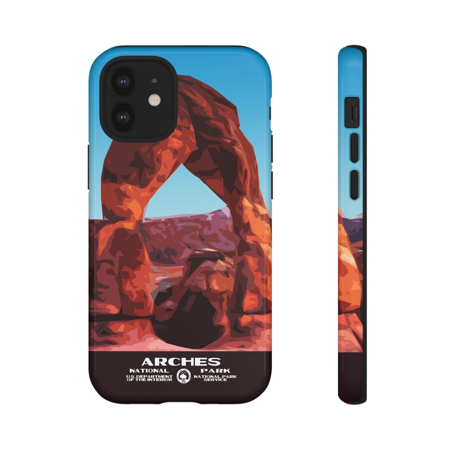 Arches National Park Phone Case - WPA Style