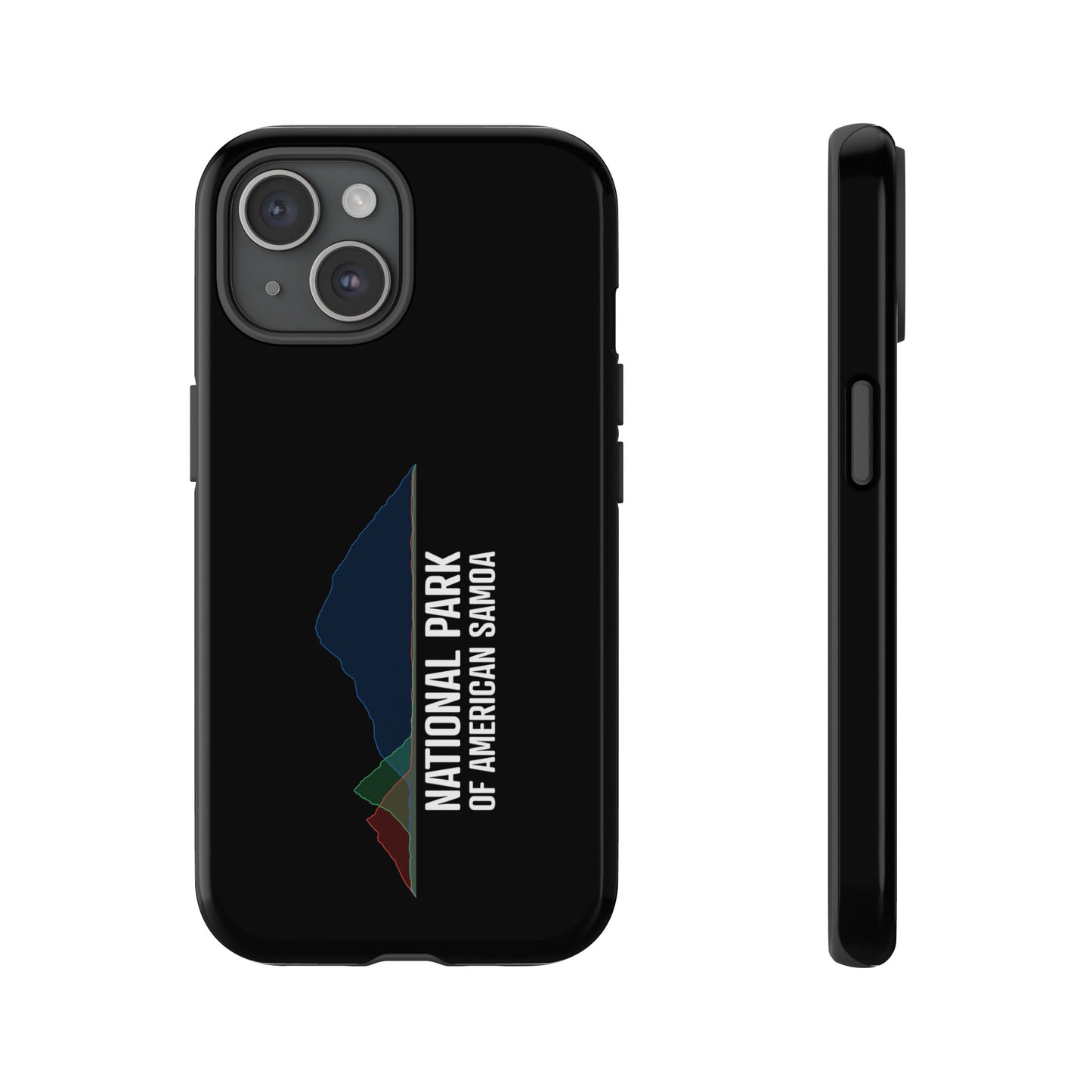 National Park of American Samoa Phone Case - Histogram Design