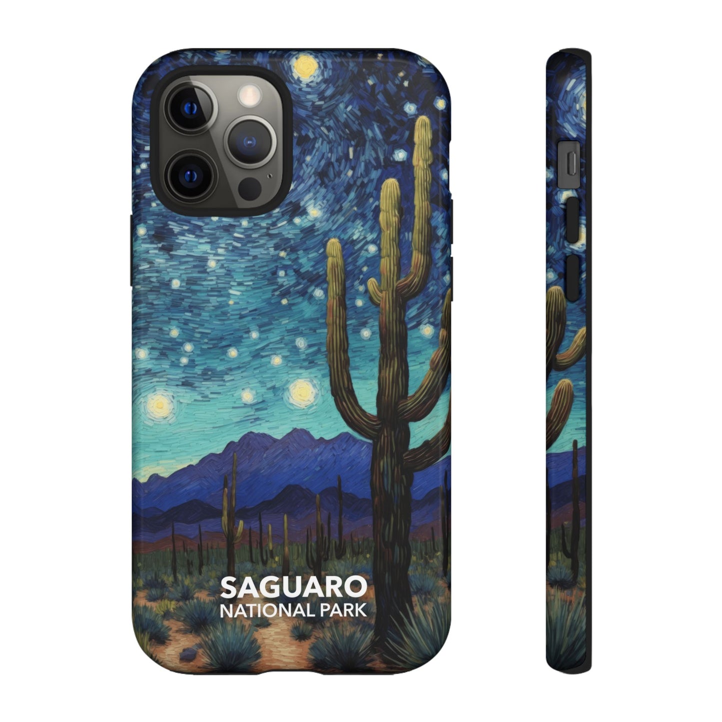 Saguaro National Park Phone Case - Starry Night