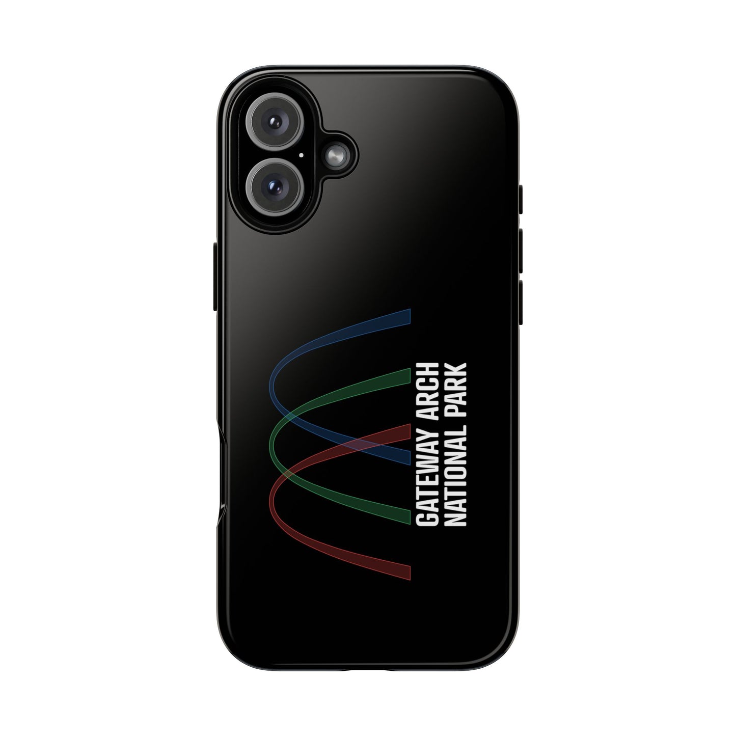 Gateway Arch National Park Phone Case - Histogram Design