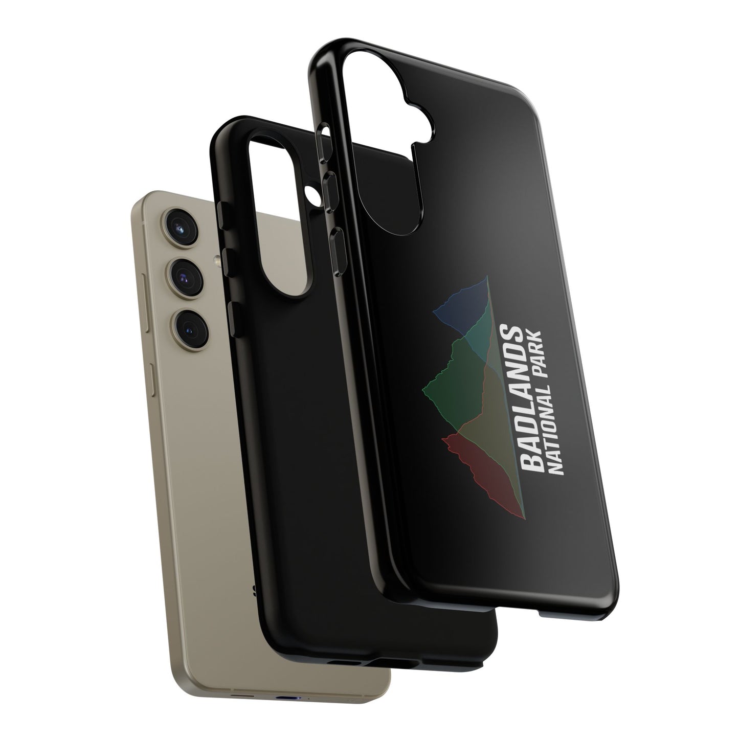 Badlands National Park Phone Case - Histogram Design