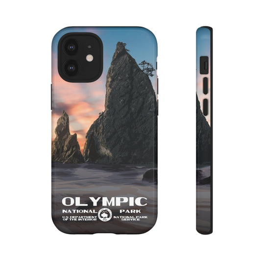 Olympic National Park Phone Case - WPA Style