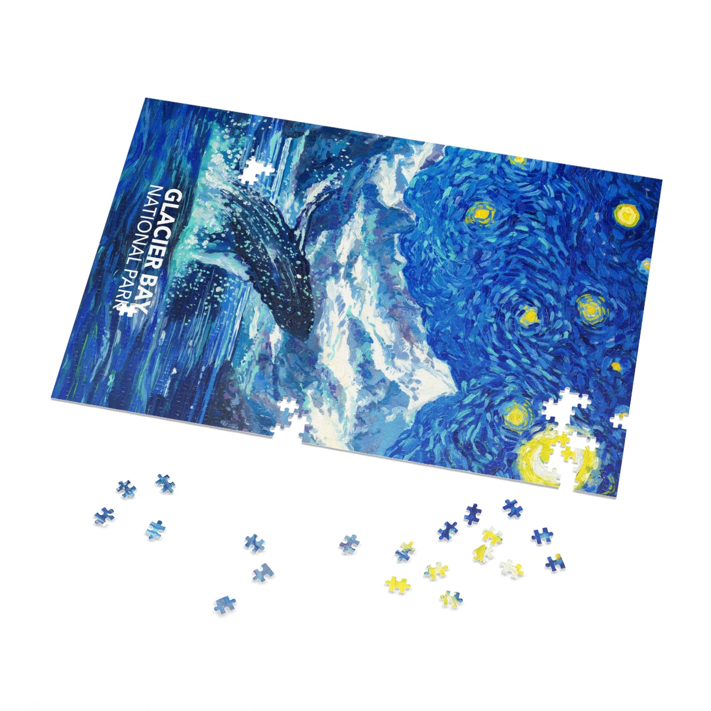 Glacier Bay National Park Jigsaw Puzzle - Starry Night