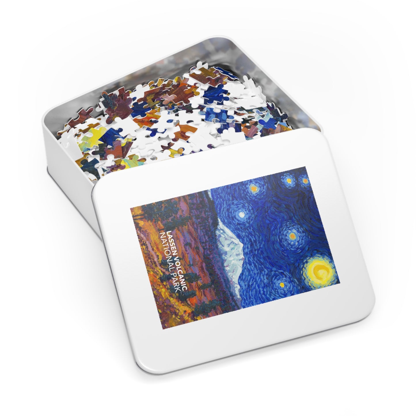 Lassen Volcanic National Park Jigsaw Puzzle - Starry Night