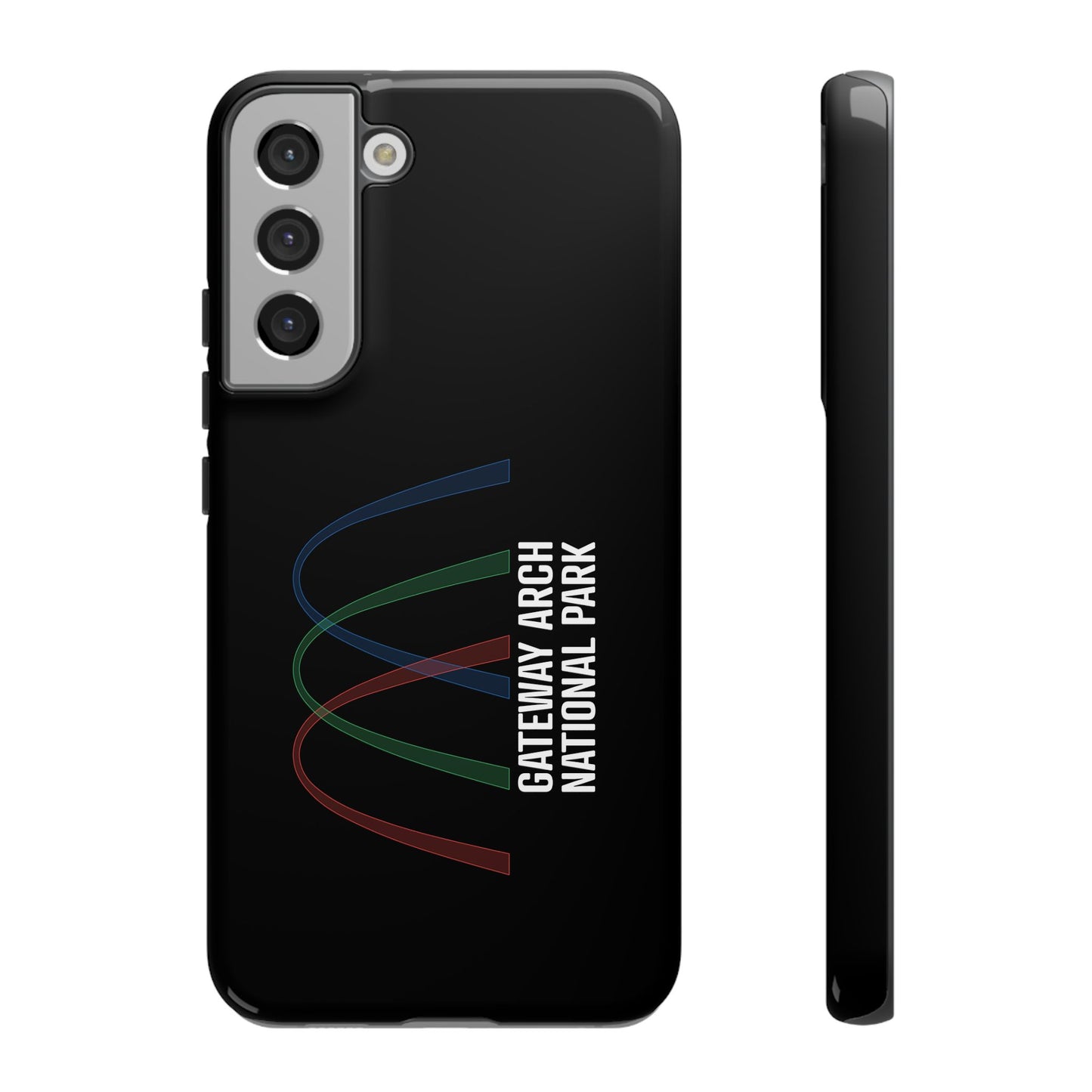 Gateway Arch National Park Phone Case - Histogram Design