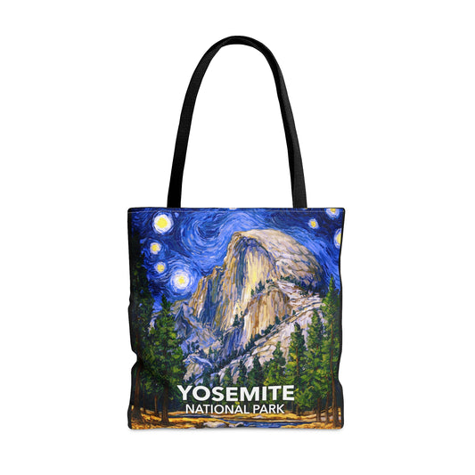 Yosemite National Park Tote Bag - The Starry Night