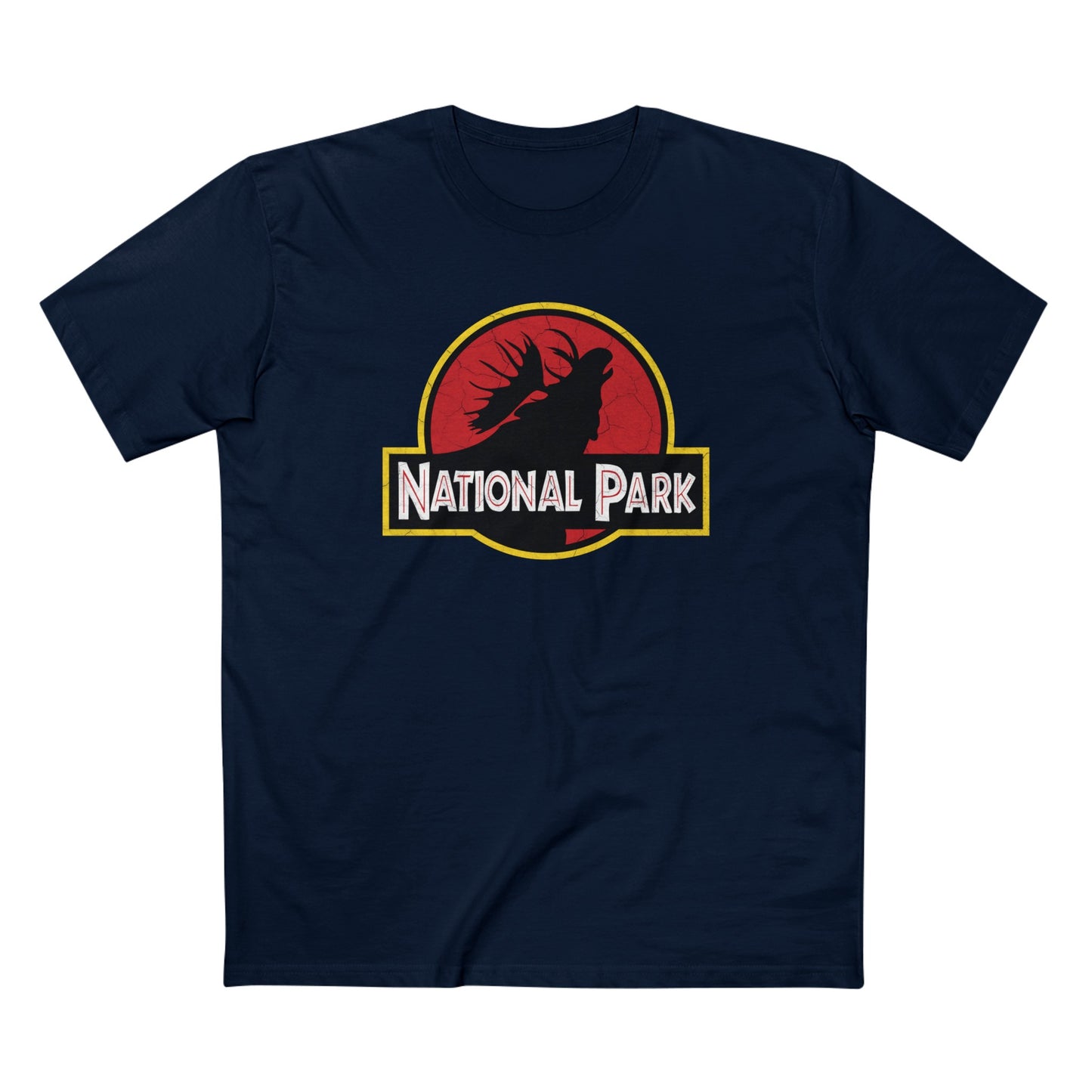 Moose National Park T-Shirt - Parody Logo