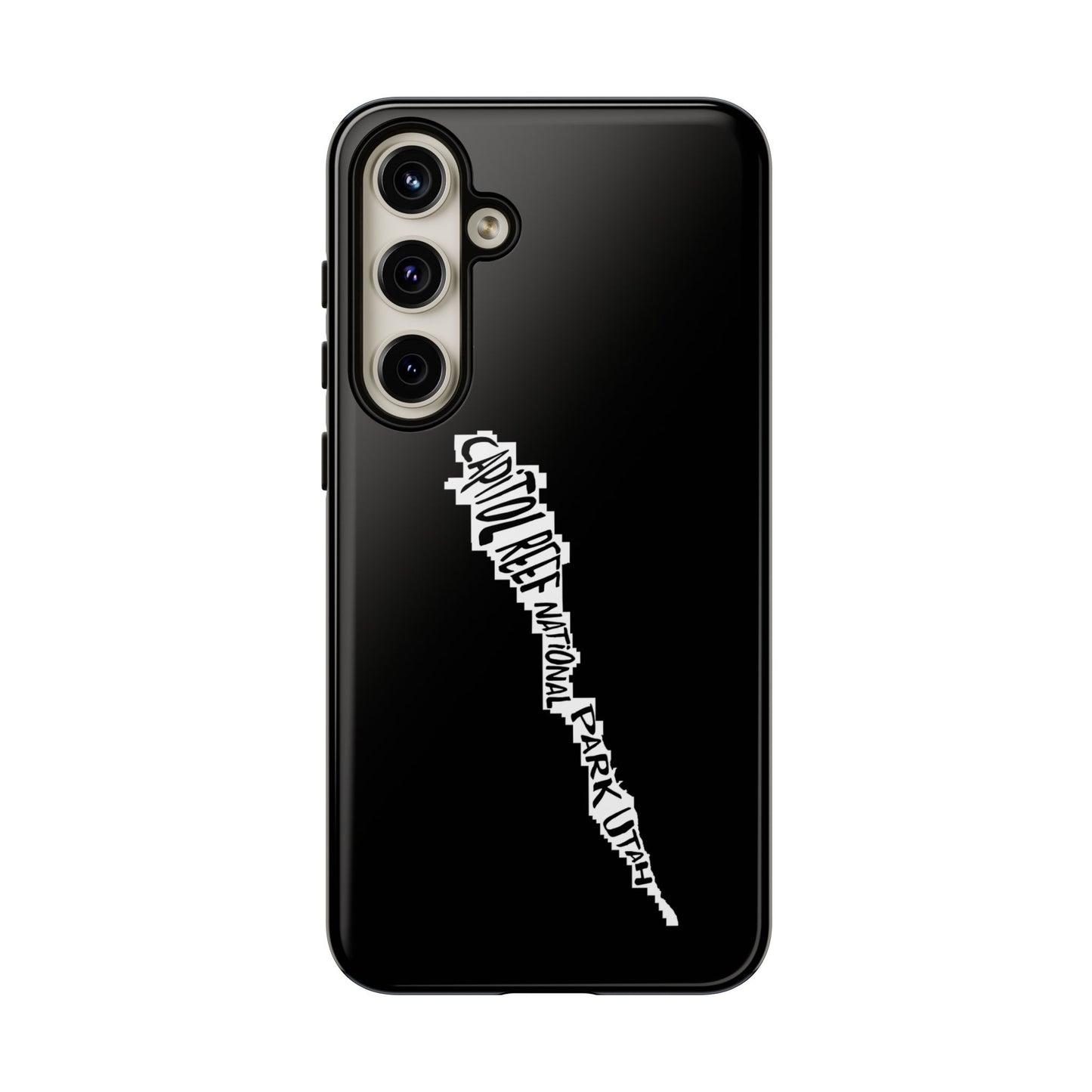 Capitol Reef National Park Phone Case - Map Design