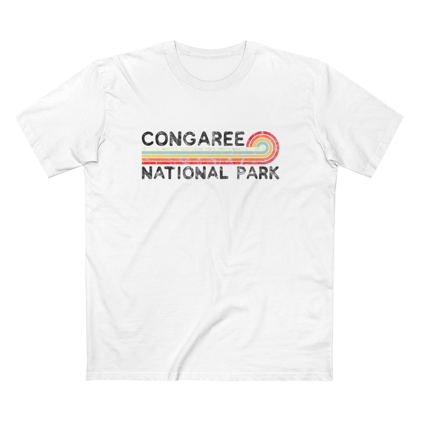 Congaree National Park T-Shirt - Vintage Stretched Sunrise