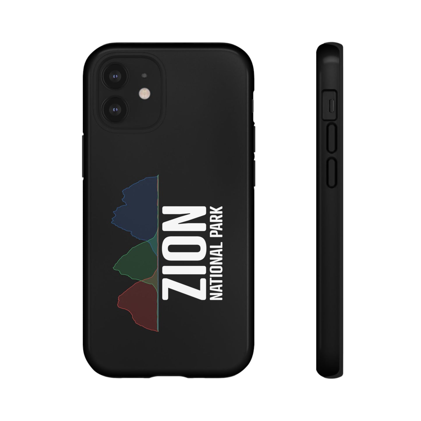 Zion National Park Phone Case - Histogram Design