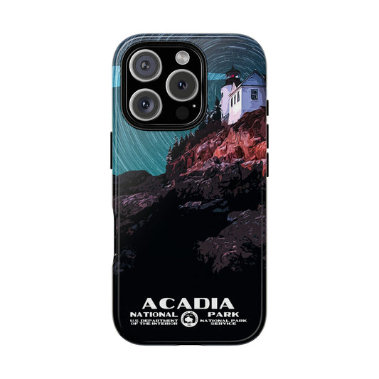 Acadia National Park Phone Case - WPA Style