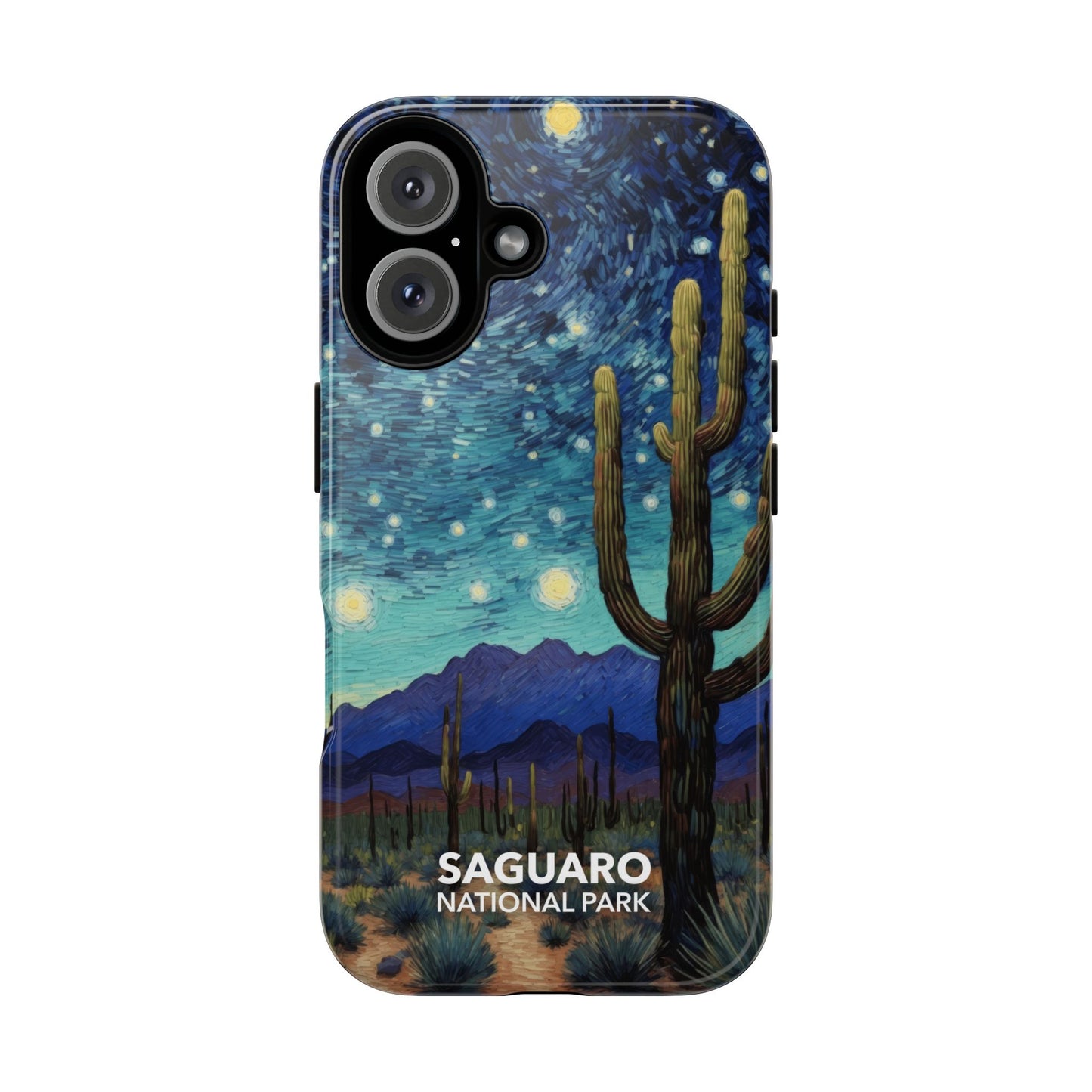 Saguaro National Park Phone Case - Starry Night