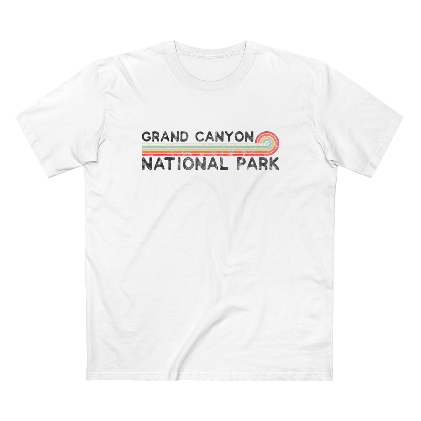 Grand Canyon National Park T-Shirt - Vintage Stretched Sunrise