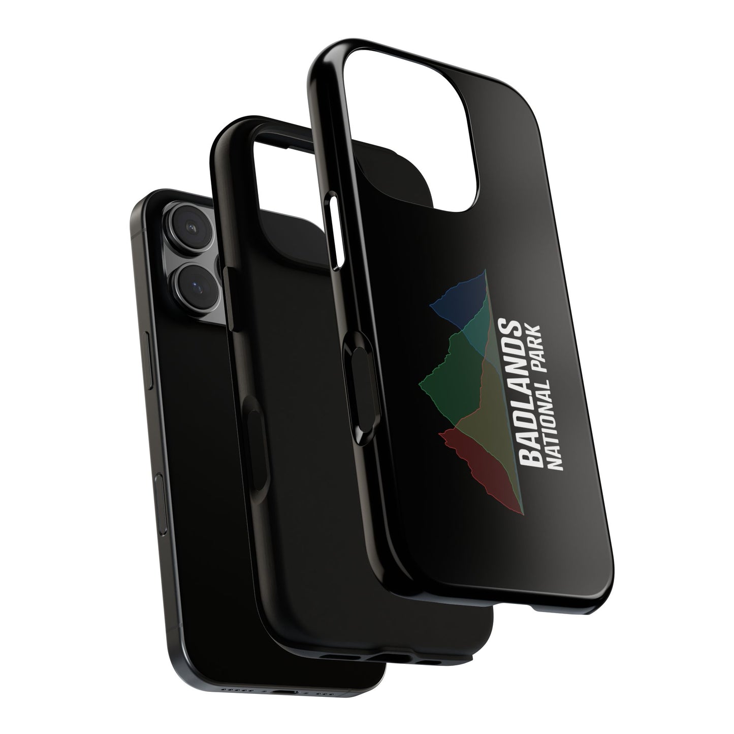 Badlands National Park Phone Case - Histogram Design