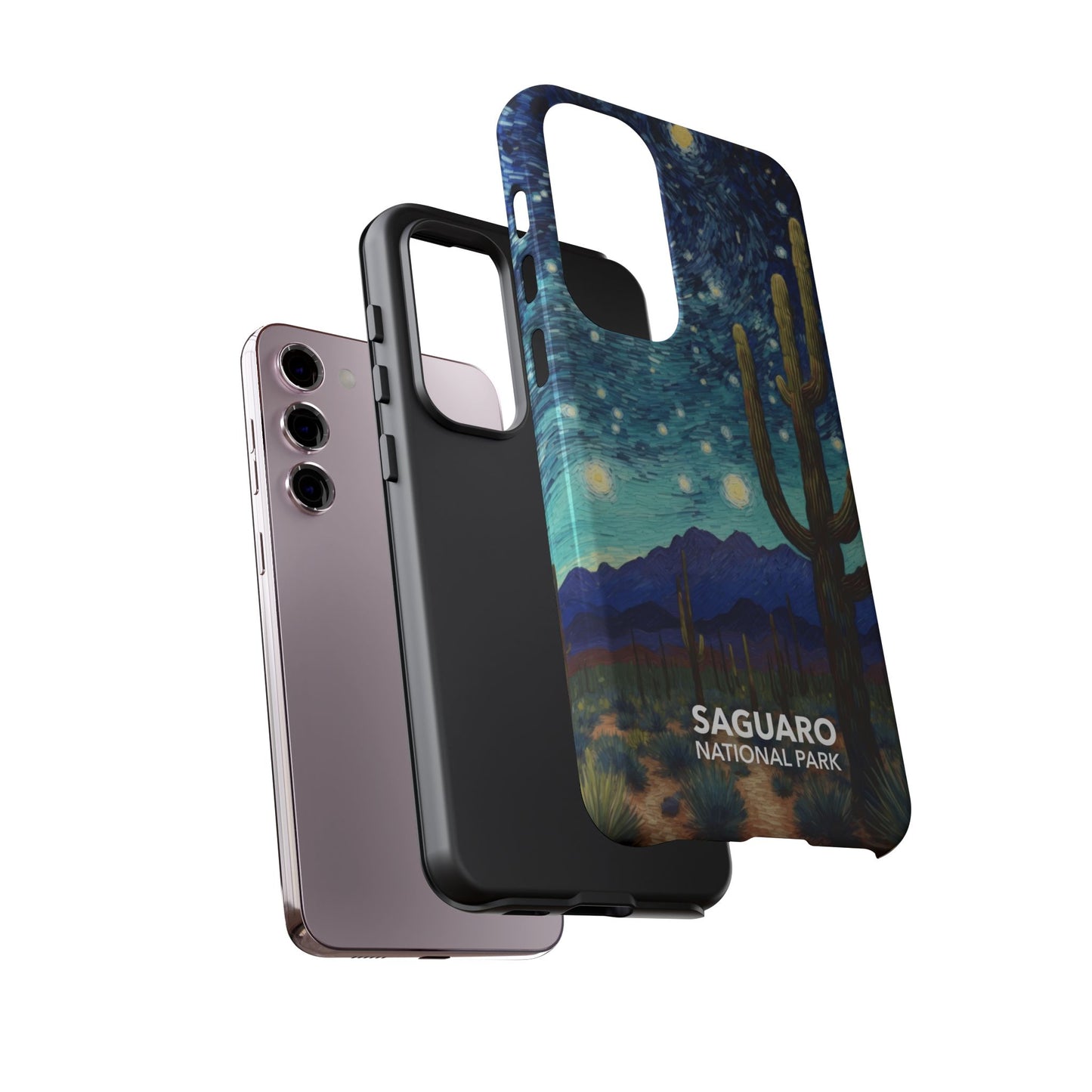 Saguaro National Park Phone Case - Starry Night