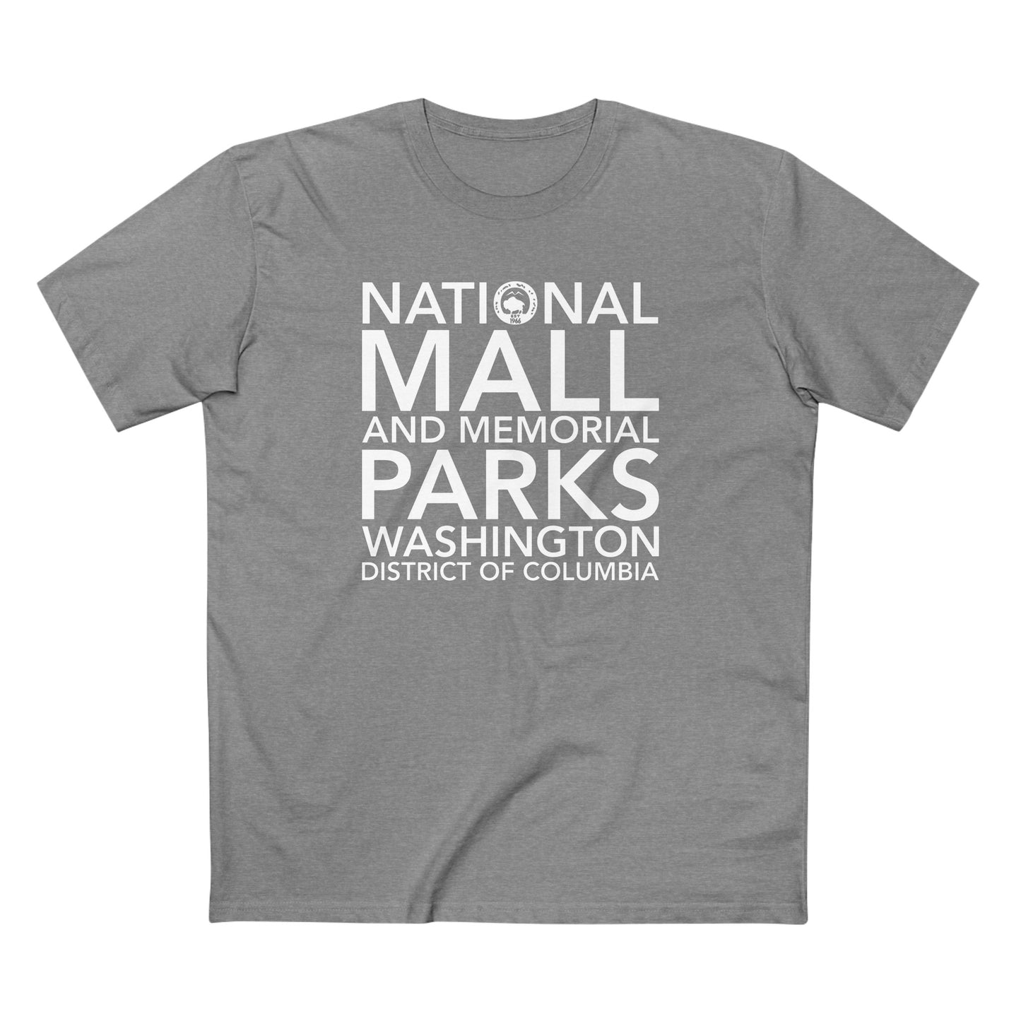 National Mall and Memorial Parks T-Shirt Block Text