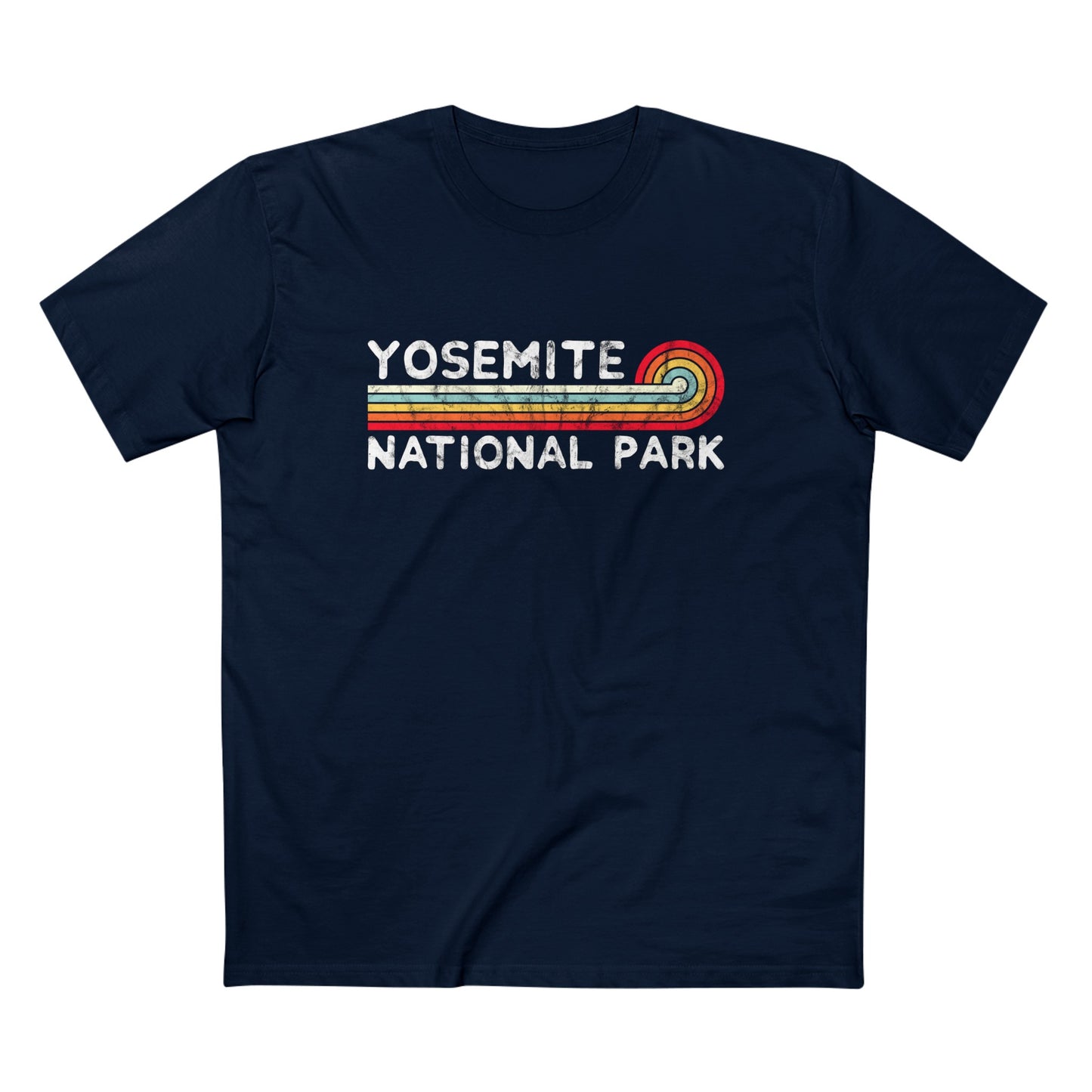 Yosemite National Park T-Shirt - Vintage Stretched Sunrise