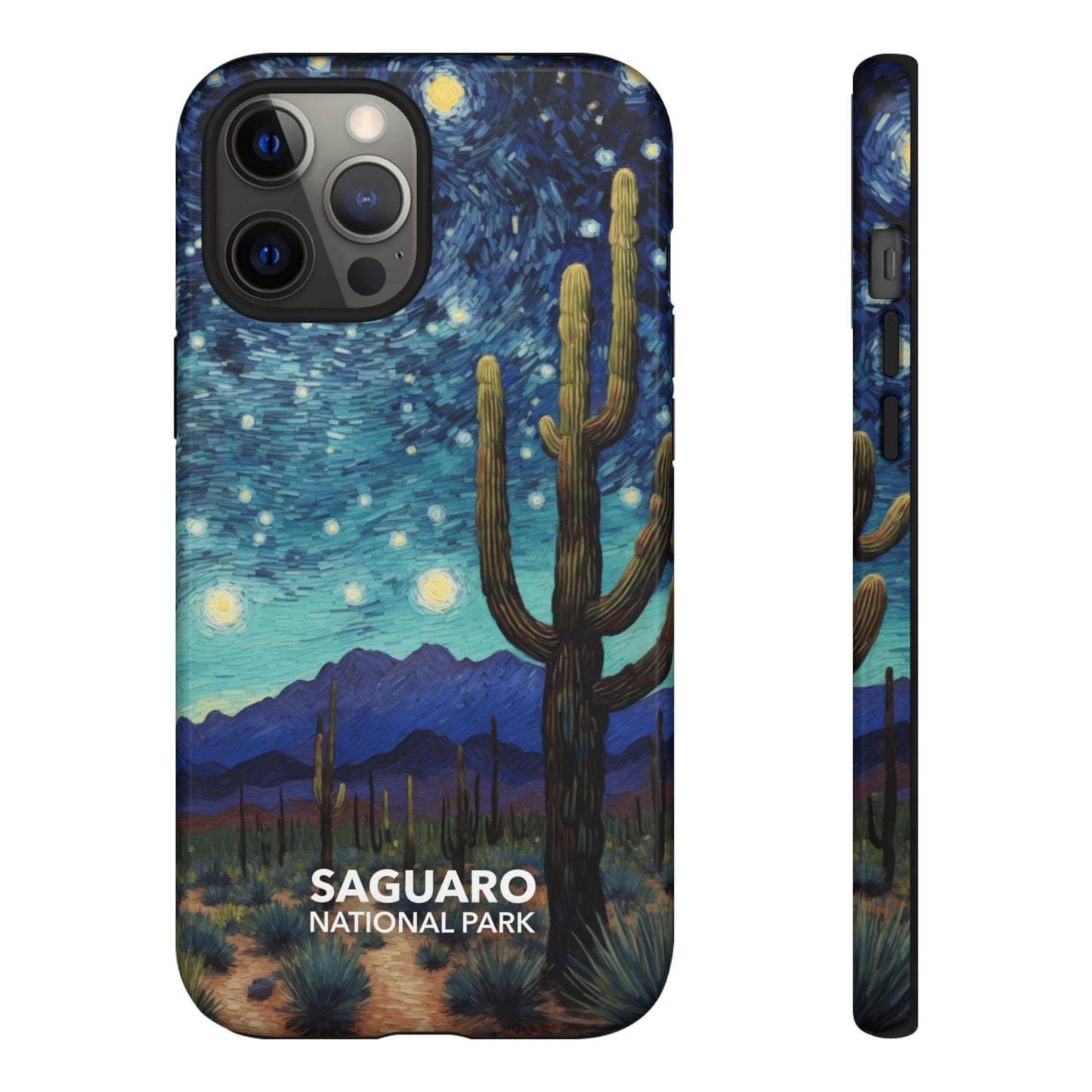 Saguaro National Park Phone Case - Starry Night