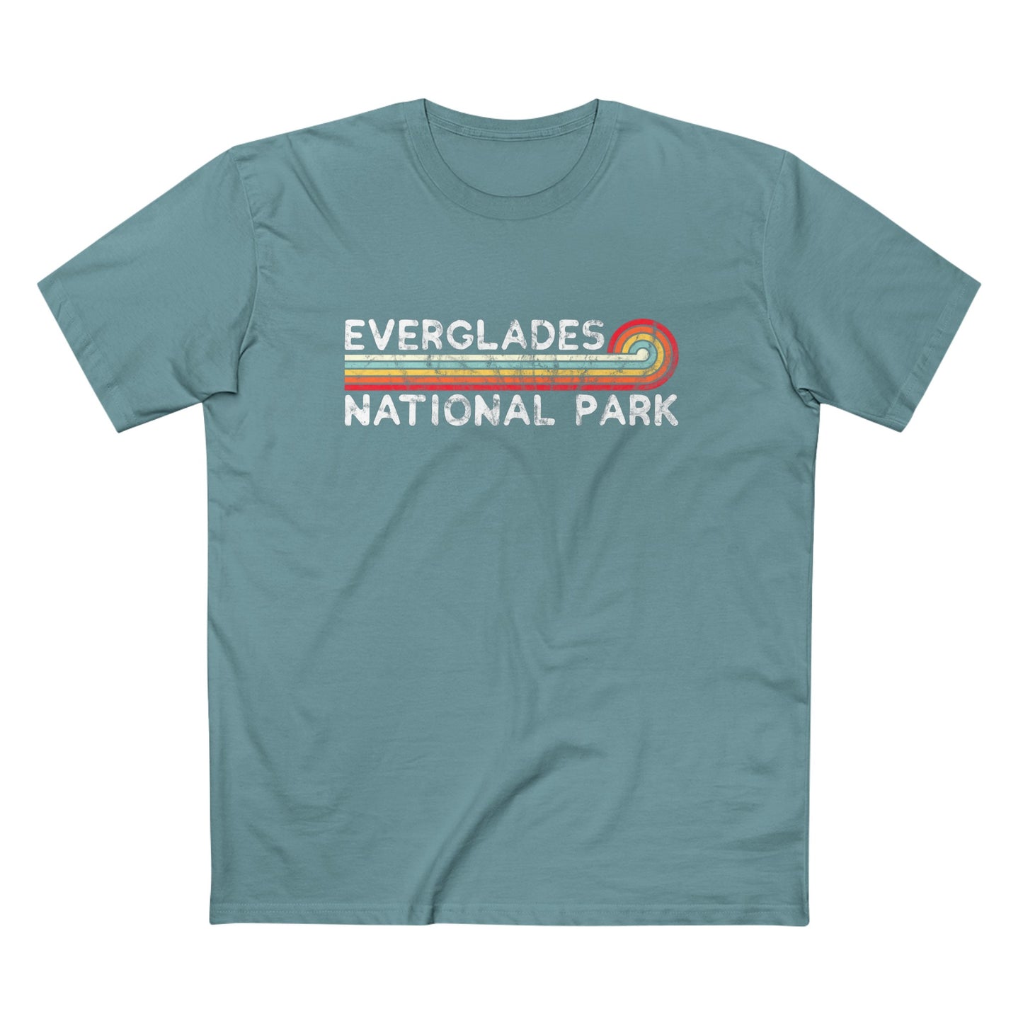 Everglades National Park T-Shirt - Vintage Stretched Sunrise