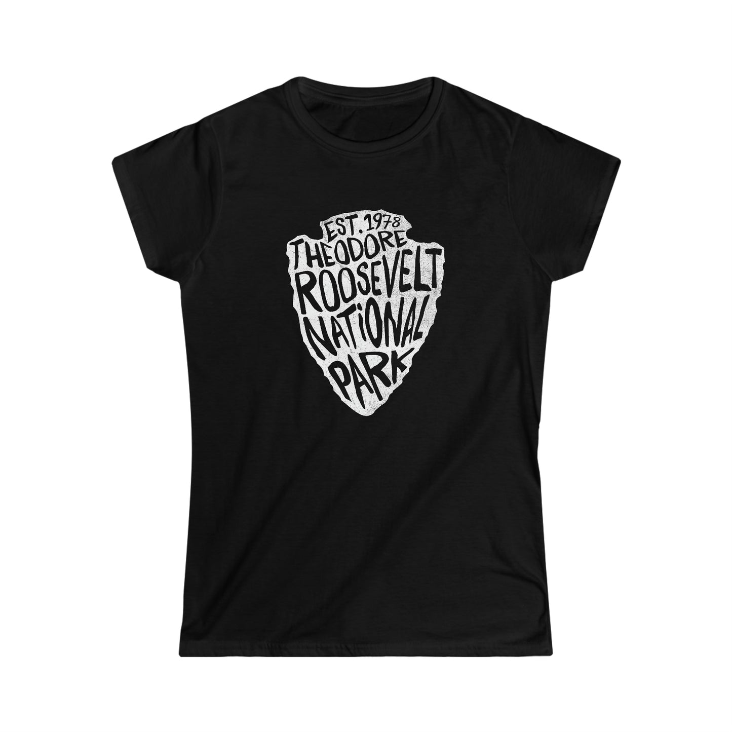 Theodore Roosevelt National Park Women's T-Shirt - Arrowhead Design