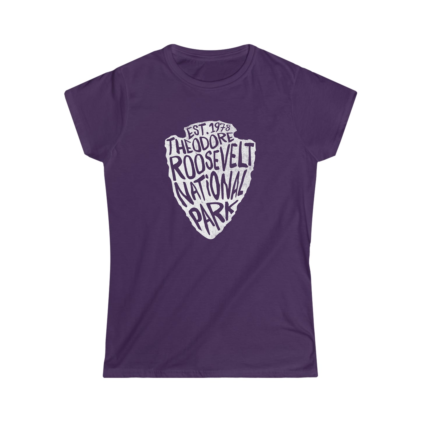 Theodore Roosevelt National Park Women's T-Shirt - Arrowhead Design