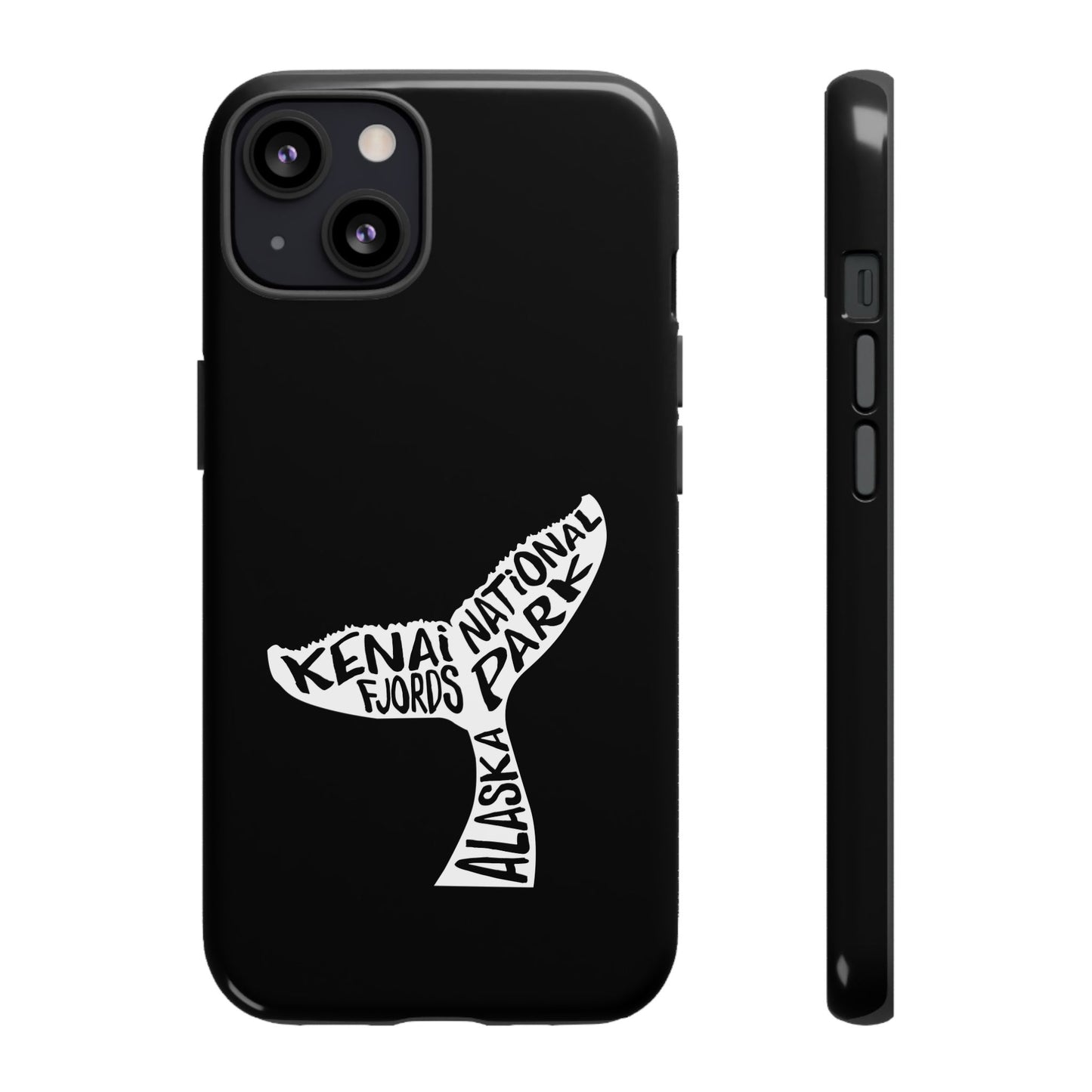 Kenai Fjords National Park Phone Case - Humpback Whale Tale Design