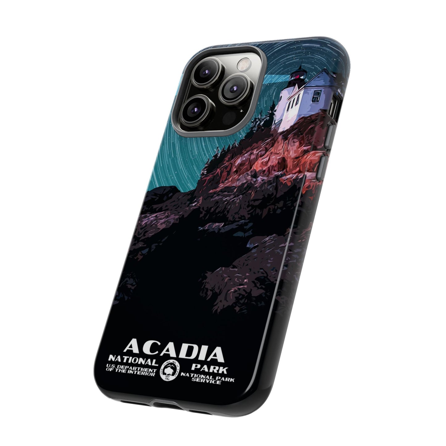 Acadia National Park Phone Case - WPA Style