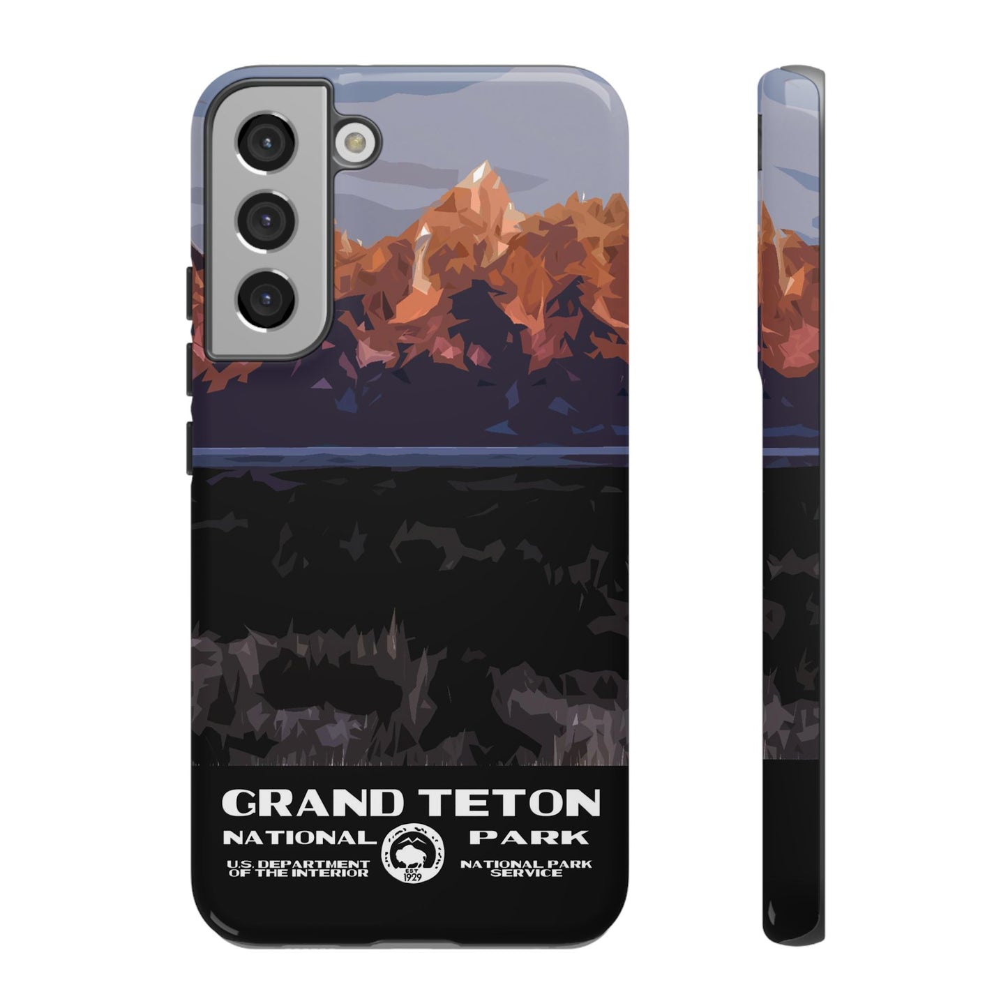 Grand Teton National Park Phone Case - WPA Style