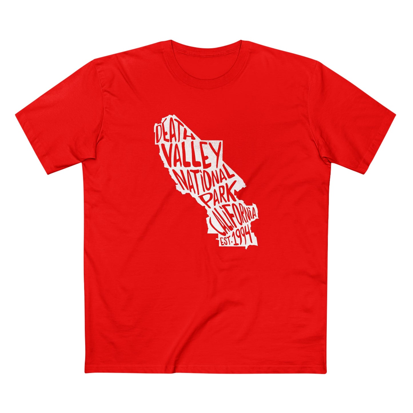 Death Valley National Park T-Shirt - Map