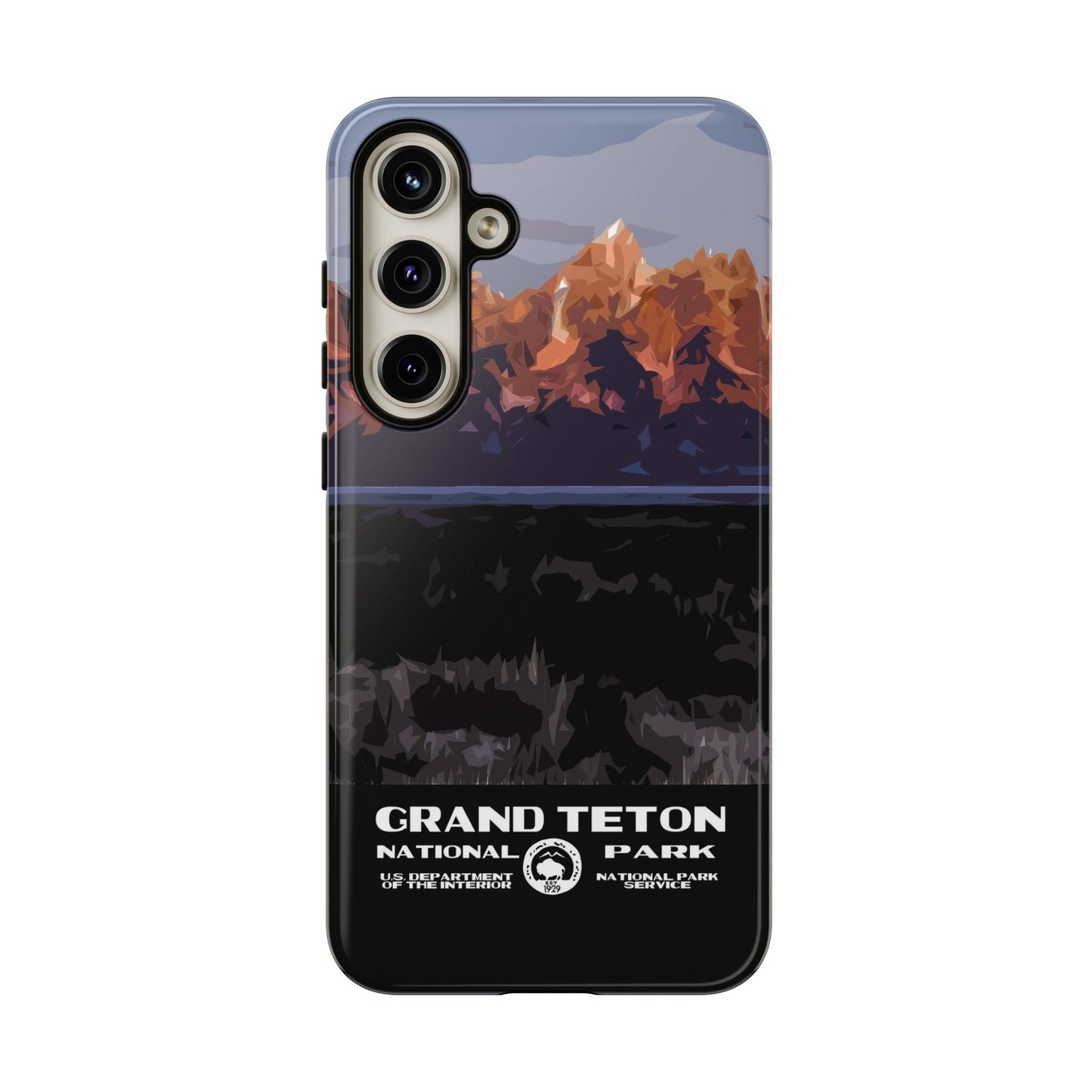 Grand Teton National Park Phone Case - WPA Style