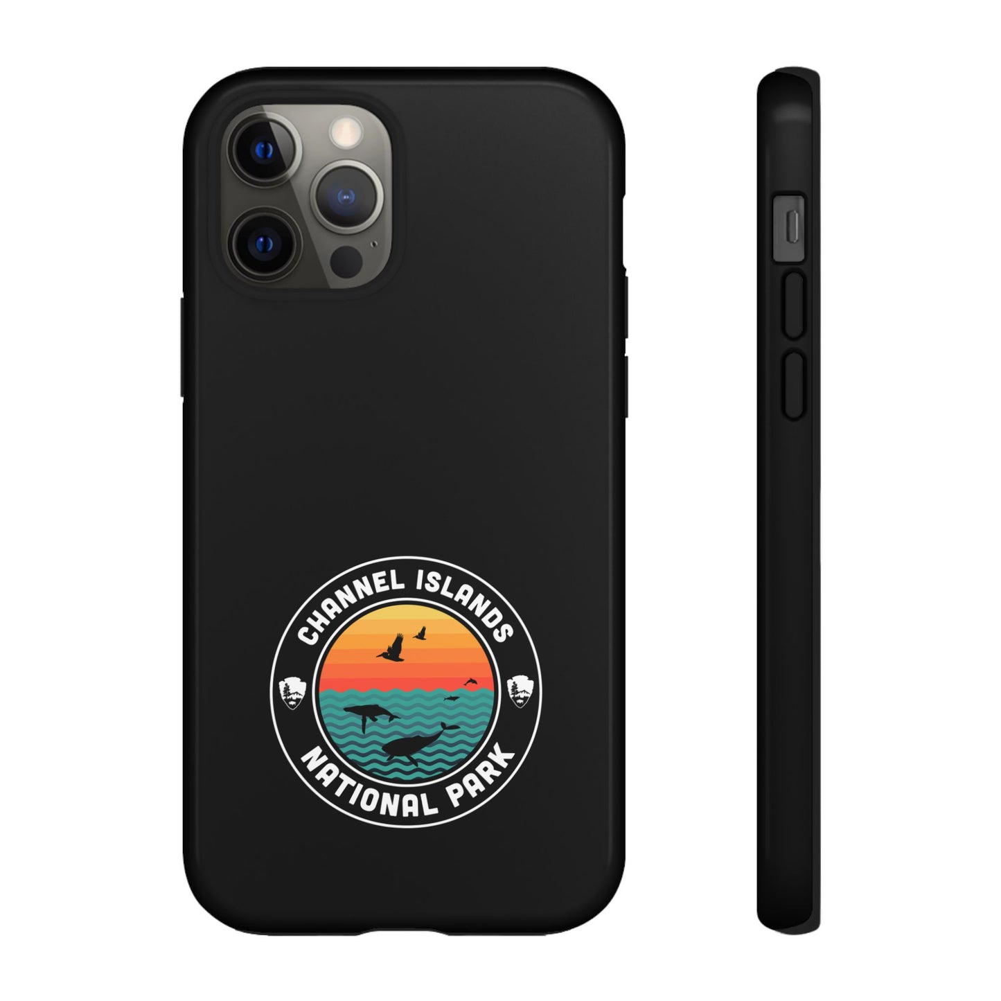 Channel Islands National Park Phone Case - Round Emblem Design