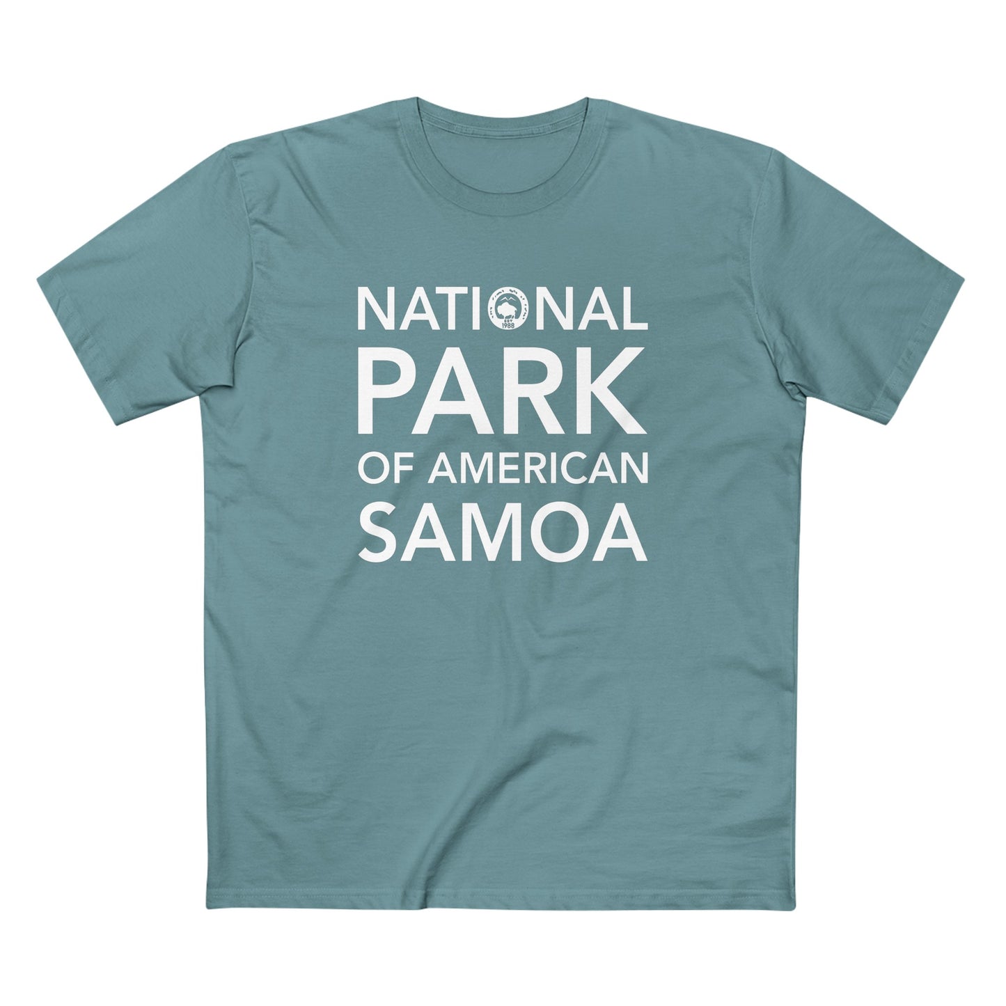 American Samoa National Park T-Shirt Block Text